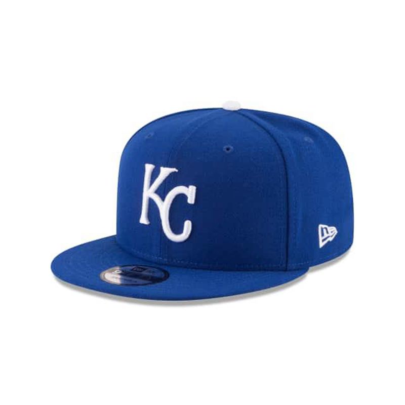 MLB Kansas City Royals Team Color Basic 9Fifty Snapback (FRS9191) - Blue New Era Caps